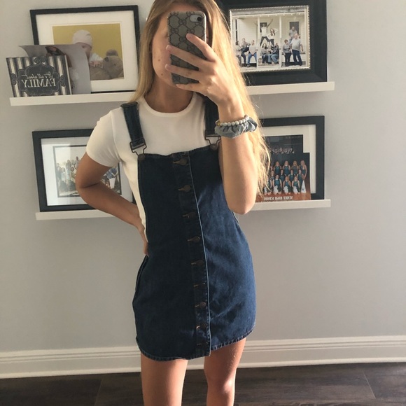 Forever 21 Dresses & Skirts - Forever 21 Denim Overall Dress